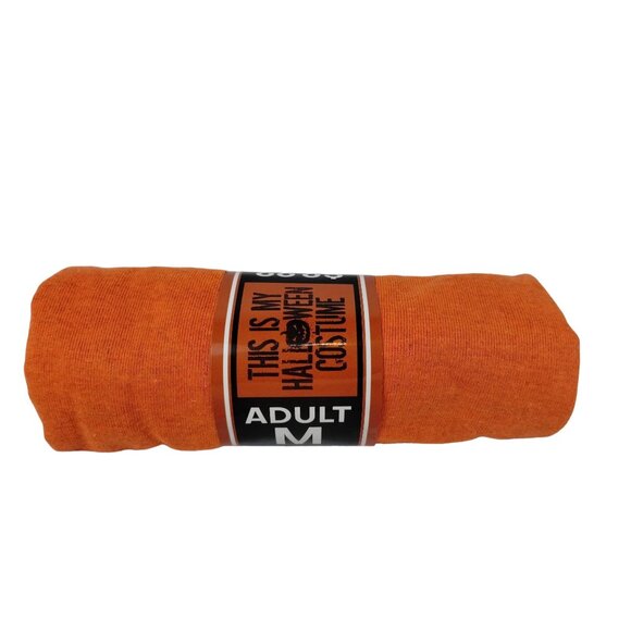 Unisex Adult Medium This is My Halloween Costume Orange TShirt New - Picture 3 of 3